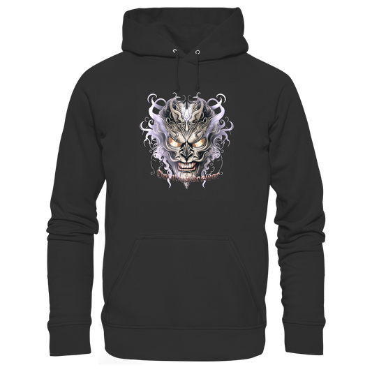 Deviliusdrawer Demon Mask Violet - Organic Basic Hoodie