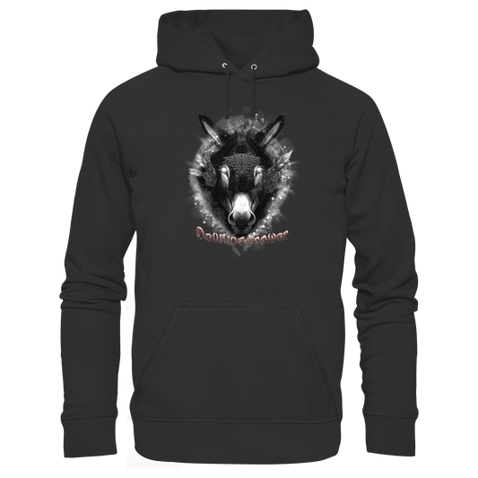 Deviliusdrawer Glowing Donkey - Organic Basic Hoodie