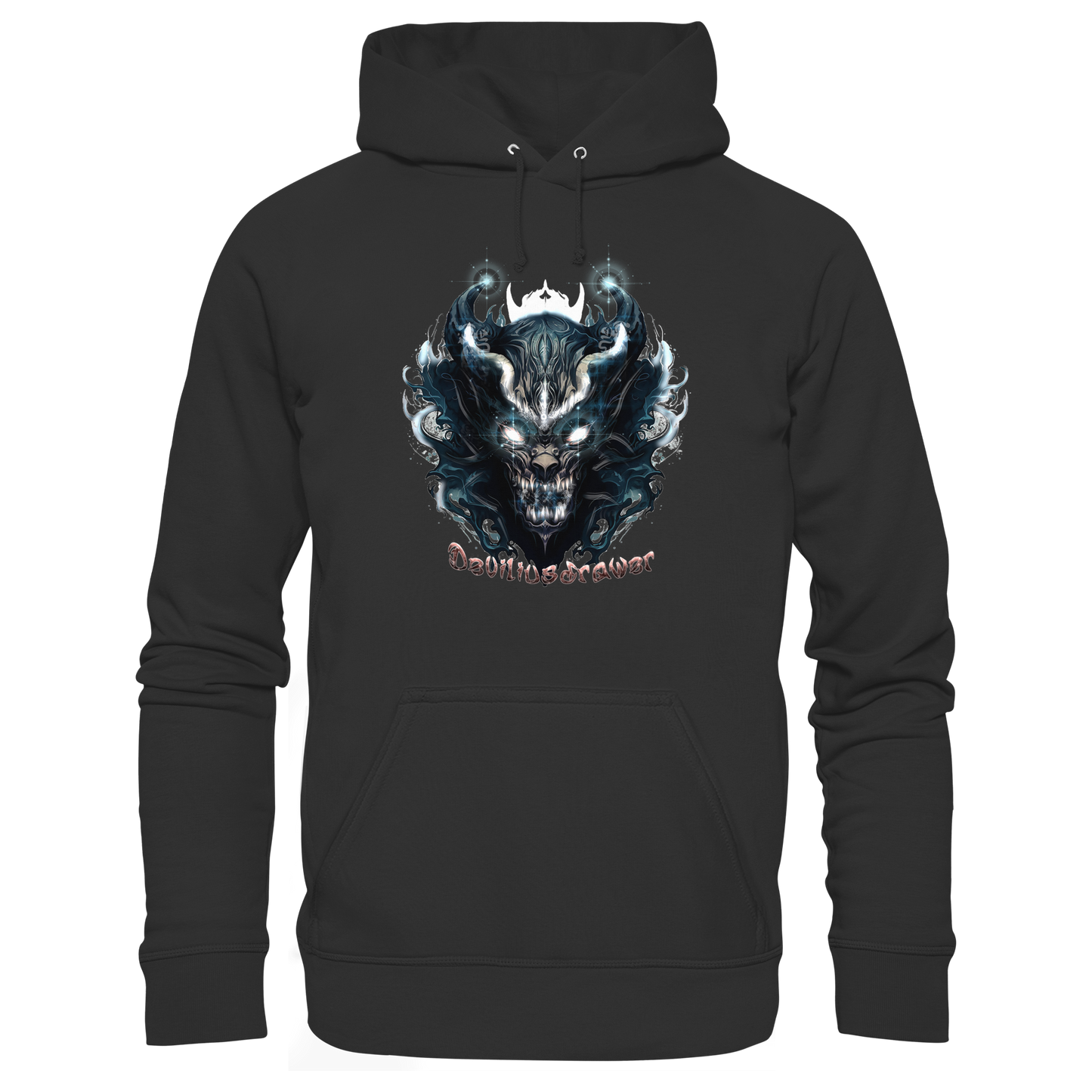Deviliusdrawer Demonic Star - Organic Basic Hoodie