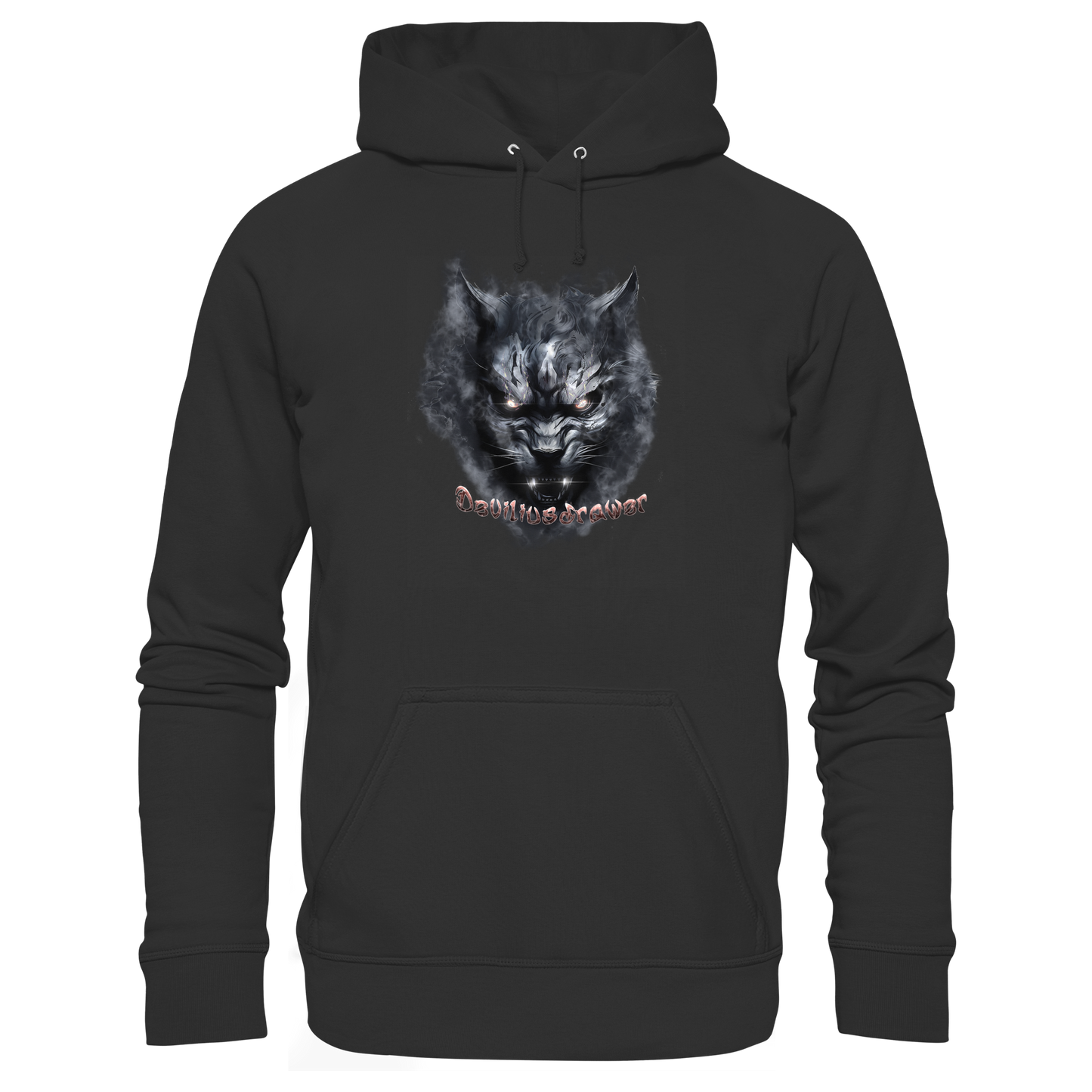 Deviliusdrawer Dark Beast Tiger  - Organic Basic Hoodie