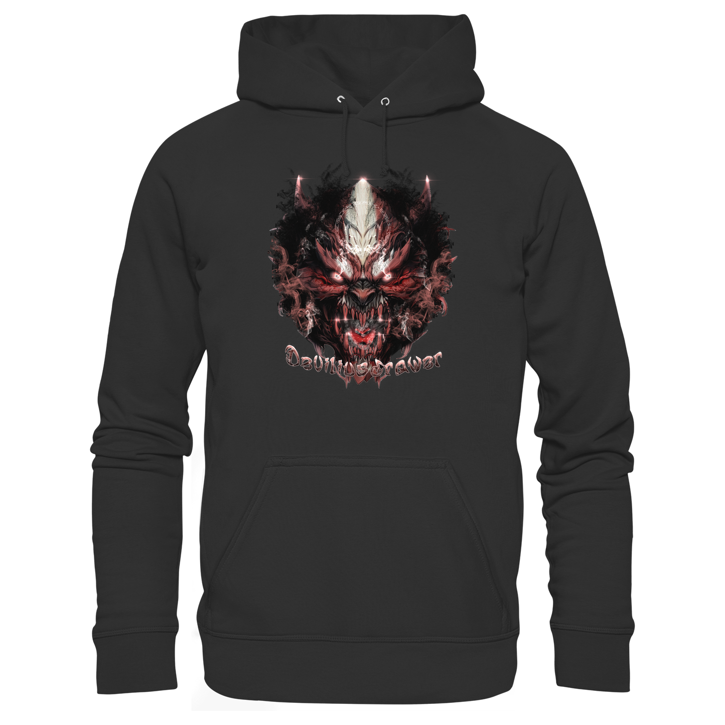 Deviliusdrawer Bloody Demon Vampire - Organic Basic Hoodie
