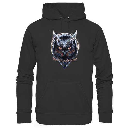 Deviliusdrawer Fire Owl - Organic Basic Hoodie