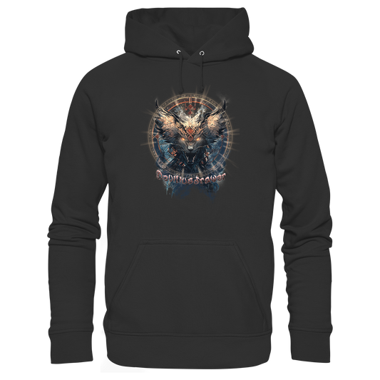 Deviliusdrawer Dark Magic Wolf - Organic Basic Hoodie