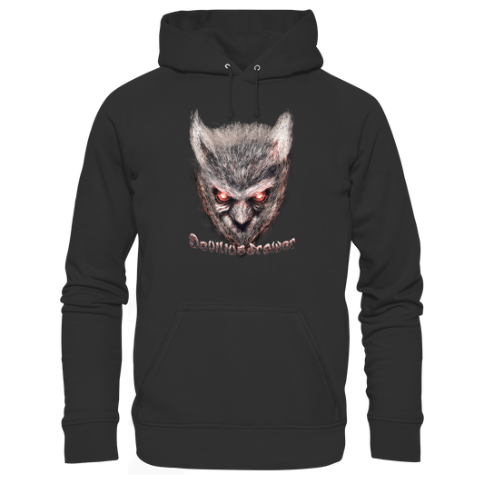Deviliusdrawer Red Eyed Owl - Organic Basic Hoodie