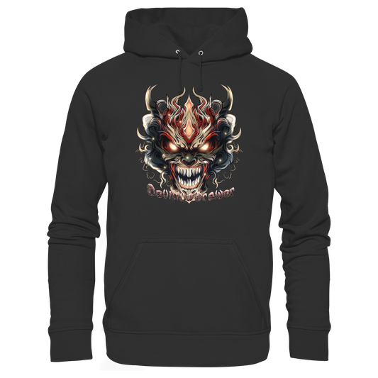 Deviliusdrawer Evil Vamp Mask - Organic Basic Hoodie
