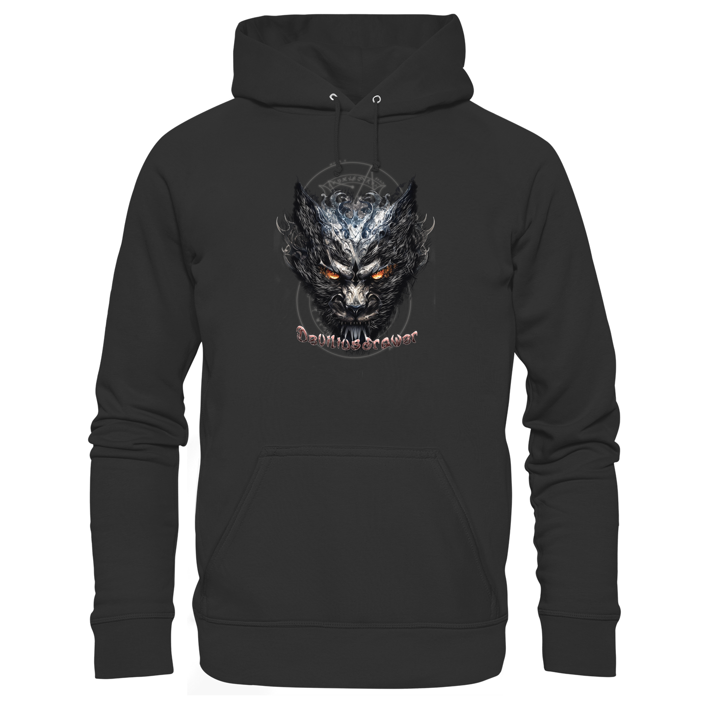 Deviliusdrawer Iron Cat - Organic Basic Hoodie