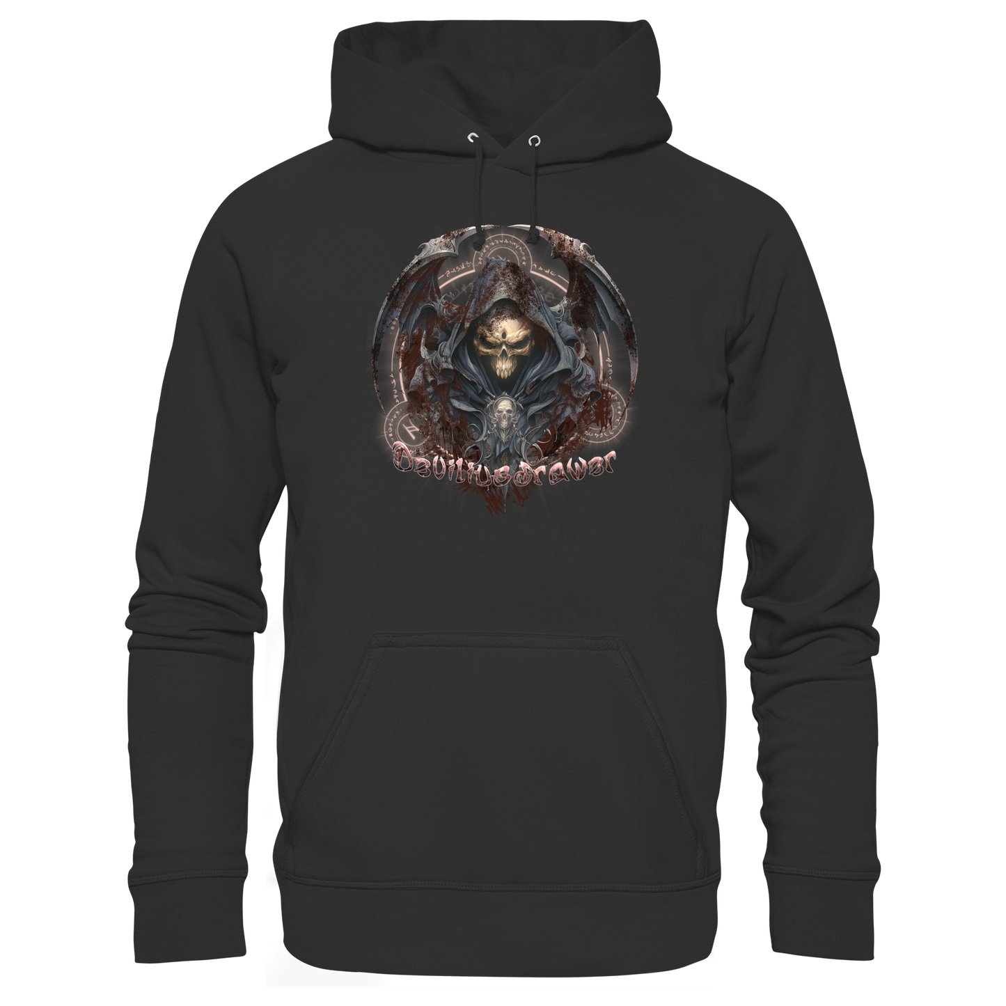Deviliusdrawer Death Reaper - Organic Basic Hoodie
