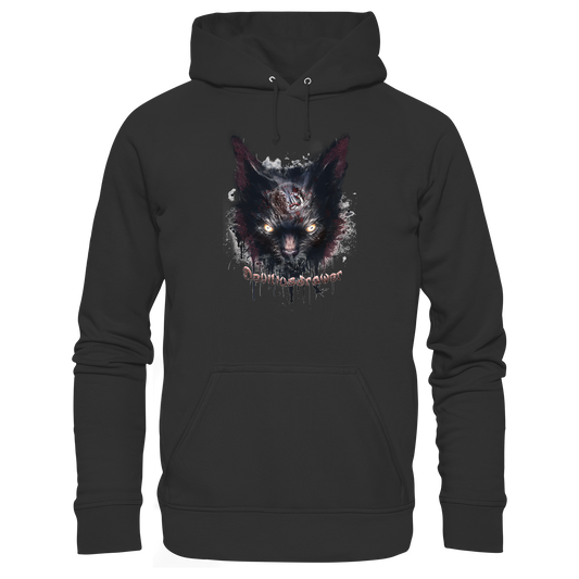 Deviliusdrawer Zombie Cat - Organic Basic Hoodie