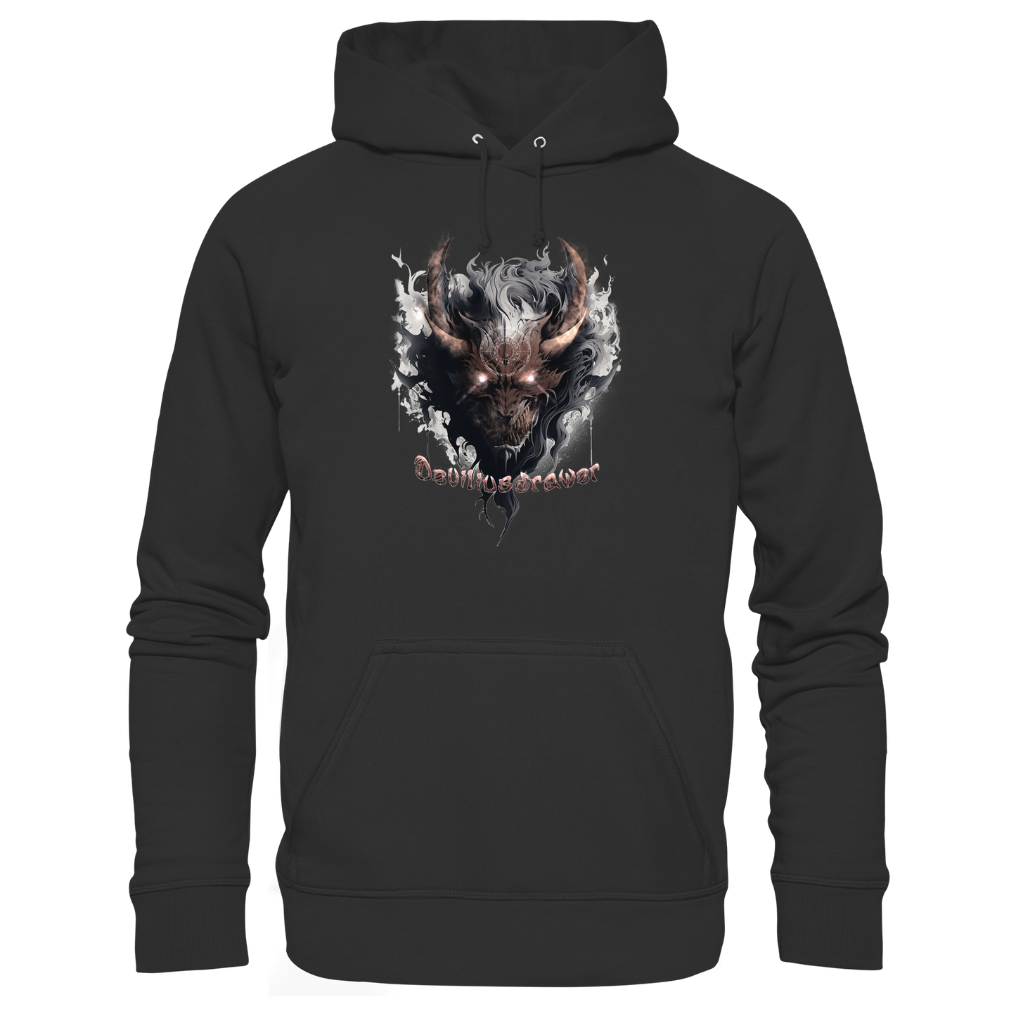 Deviliusdrawer Magic Redeyed Demon - Organic Basic Hoodie
