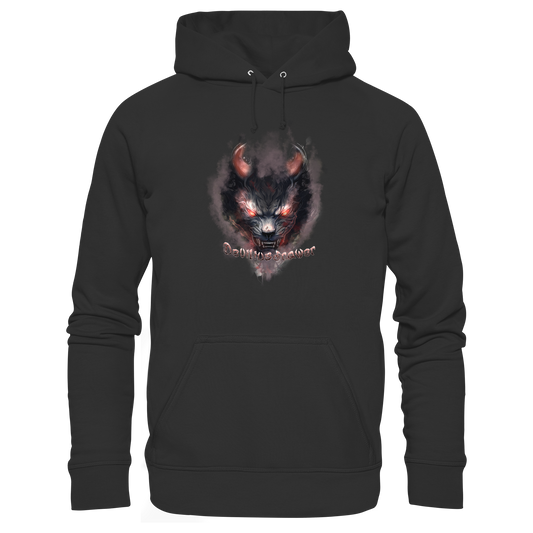Deviliusdrawer Red Smoked Cat - Organic Basic Hoodie