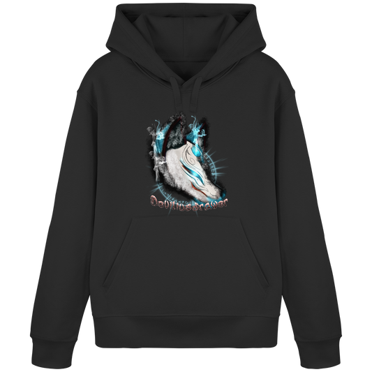 Deviliusdrawer Darkness Kitsune - Organic Basic Hoodie