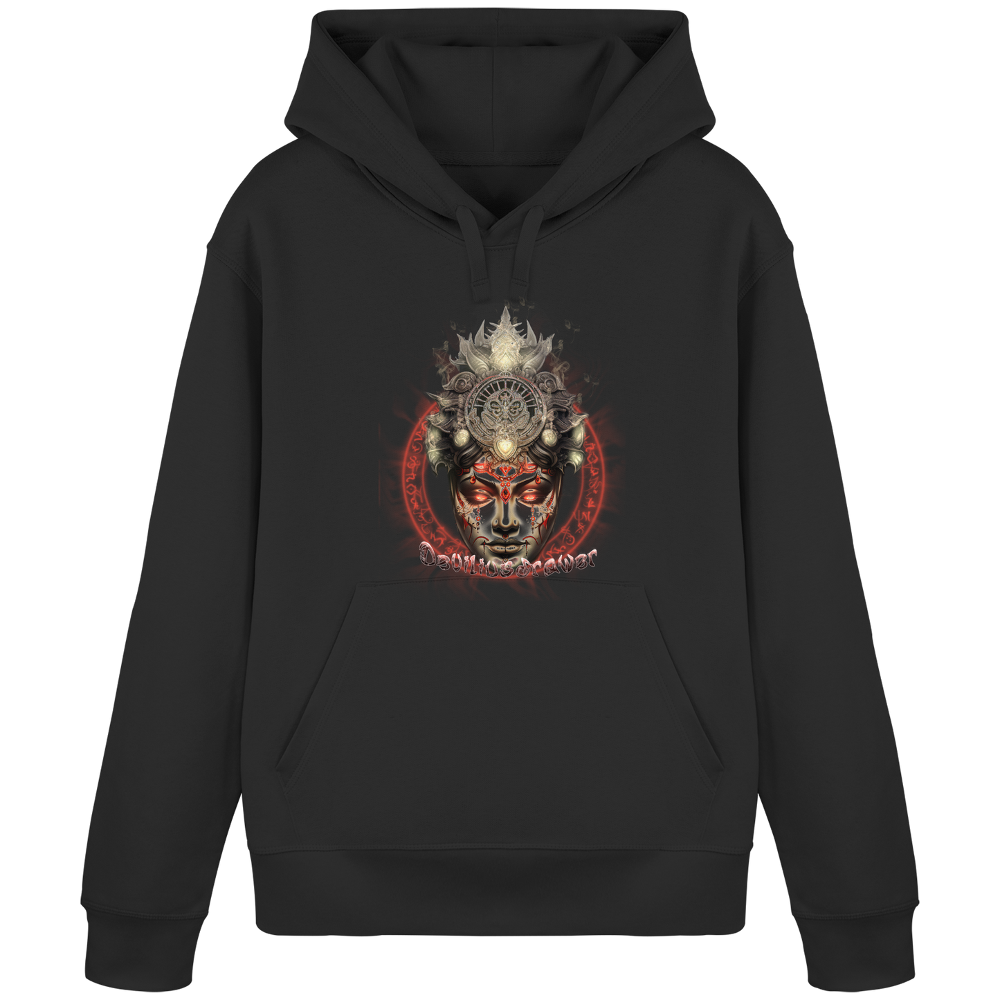 Deviliusdrawer Devils Godess - Organic Basic Hoodie