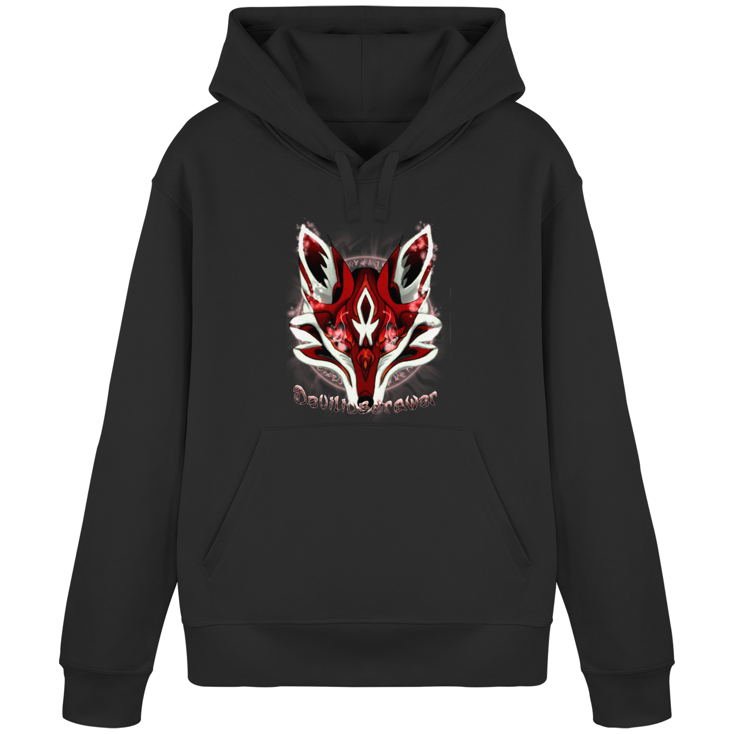 Deviliusdrawer Red Eyed Fox - Organic Basic Hoodie