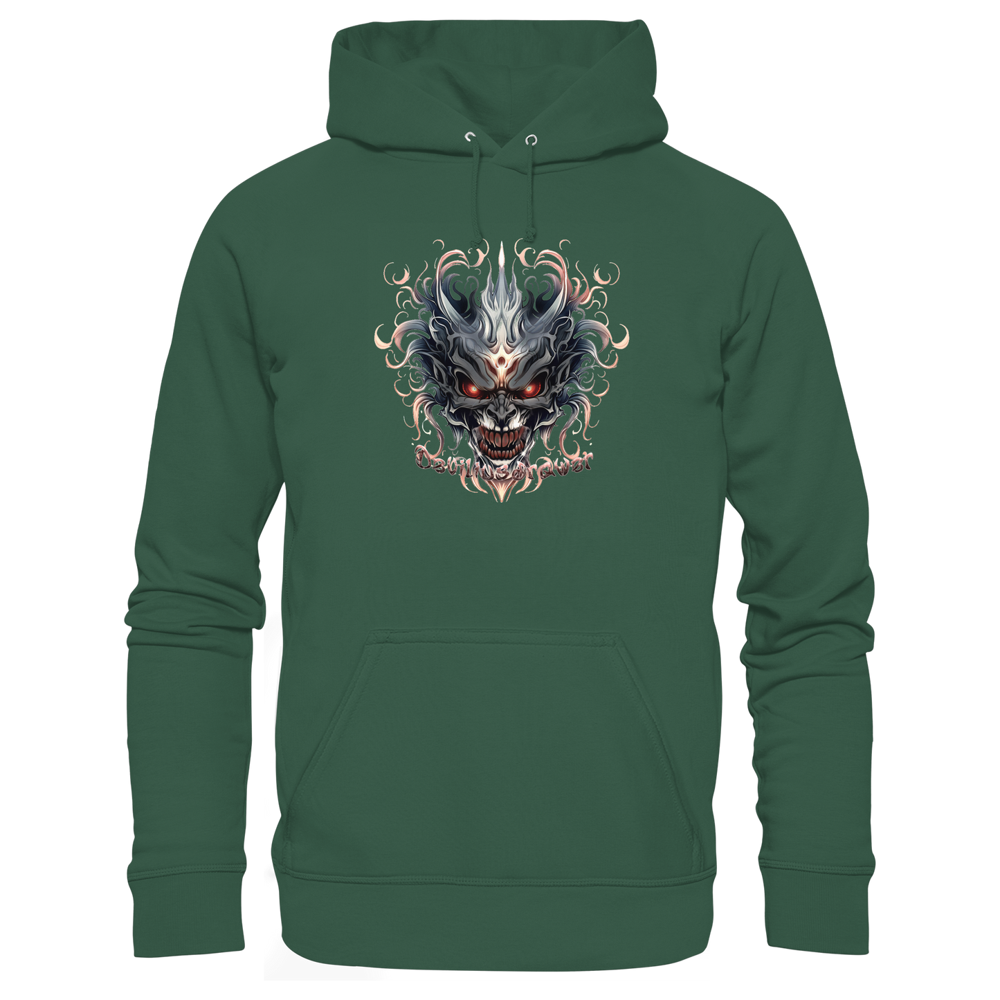 Deviliusdrawer Demon Mask - Organic Basic Hoodie