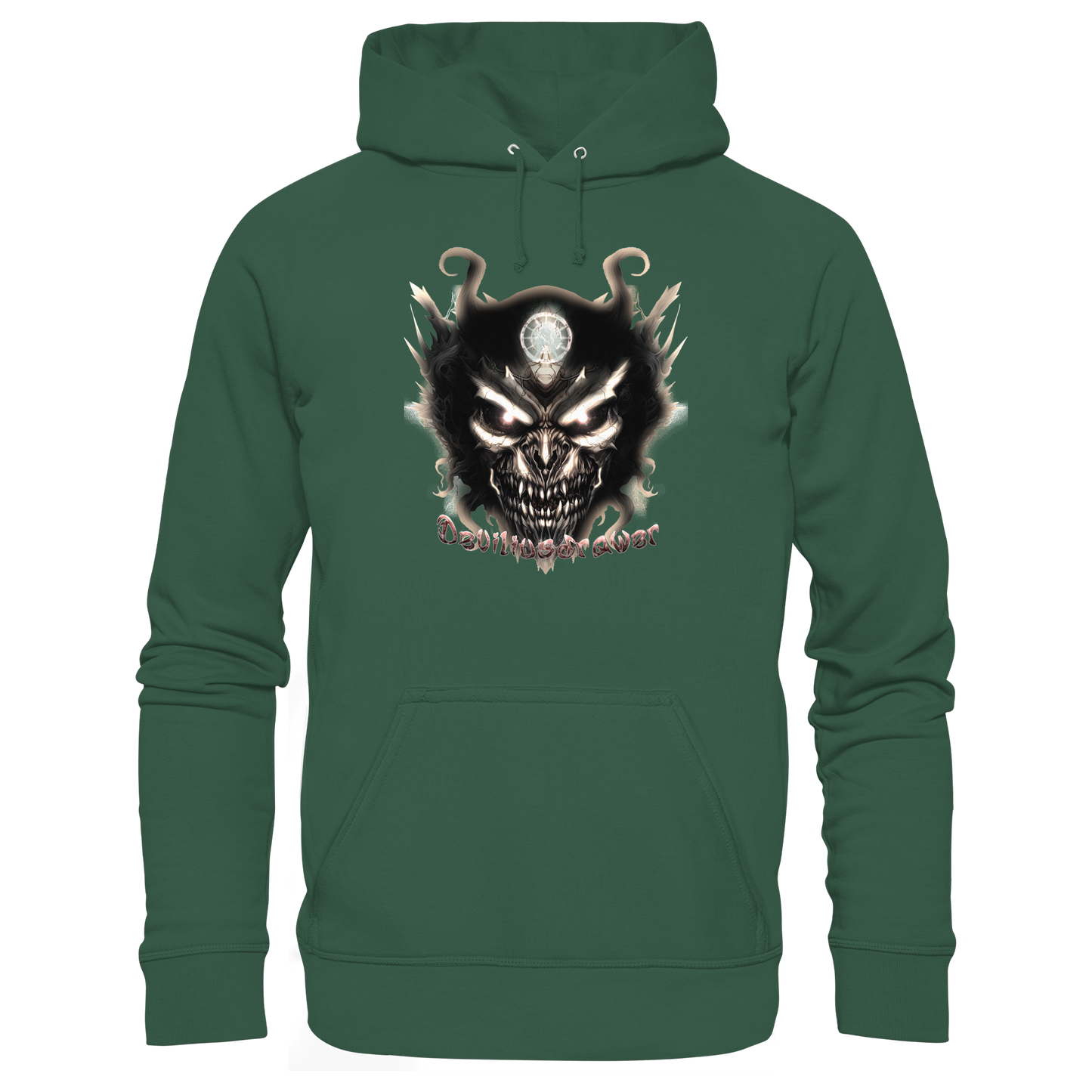 Deviliusdrawer Dark Devil - Organic Basic Hoodie
