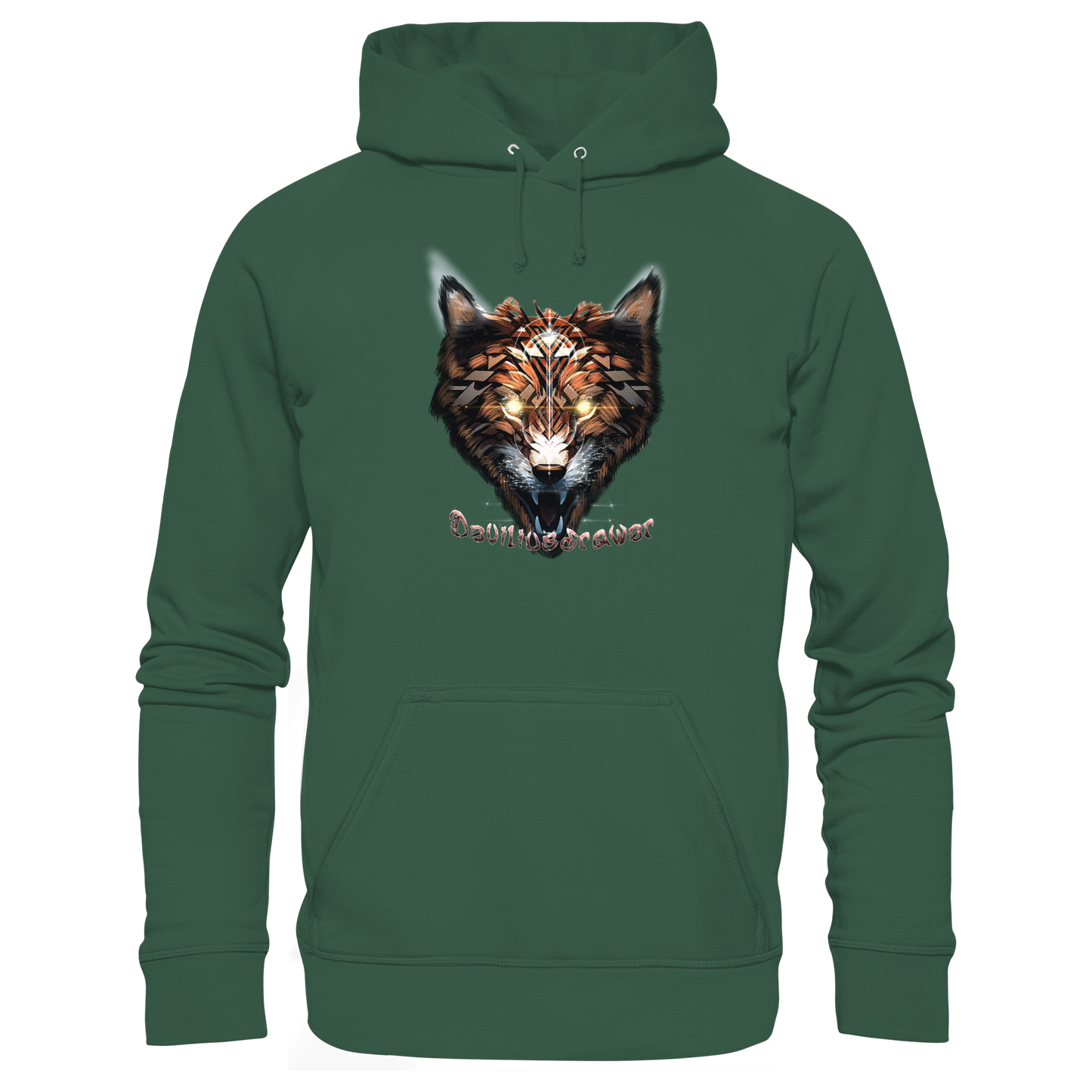 Deviliusdrawer Foxwolf - Organic Basic Hoodie
