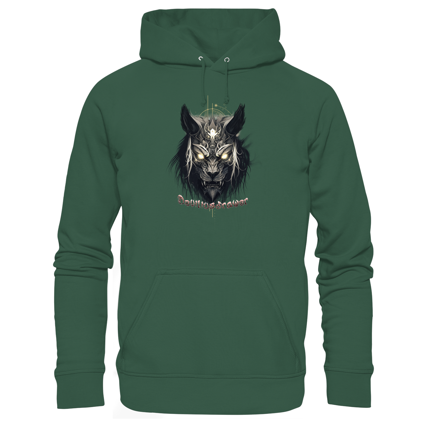 Deviliusdrawer Wolftiger - Organic Basic Hoodie