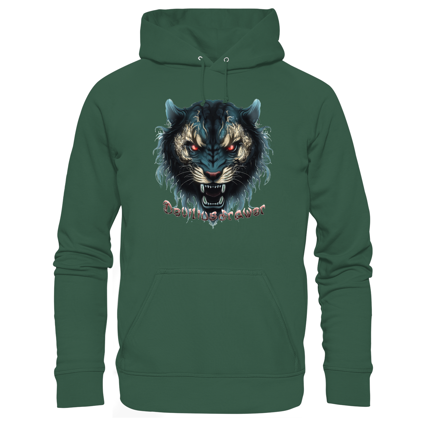 Deviliusdrawer Tigercat - Organic Basic Hoodie
