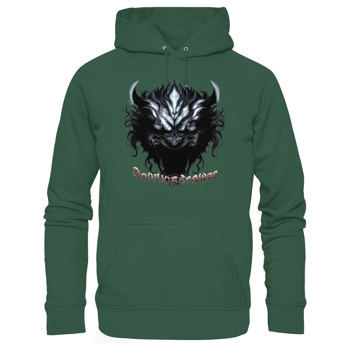 Deviliusdrawer Zombie Demon - Organic Basic Hoodie