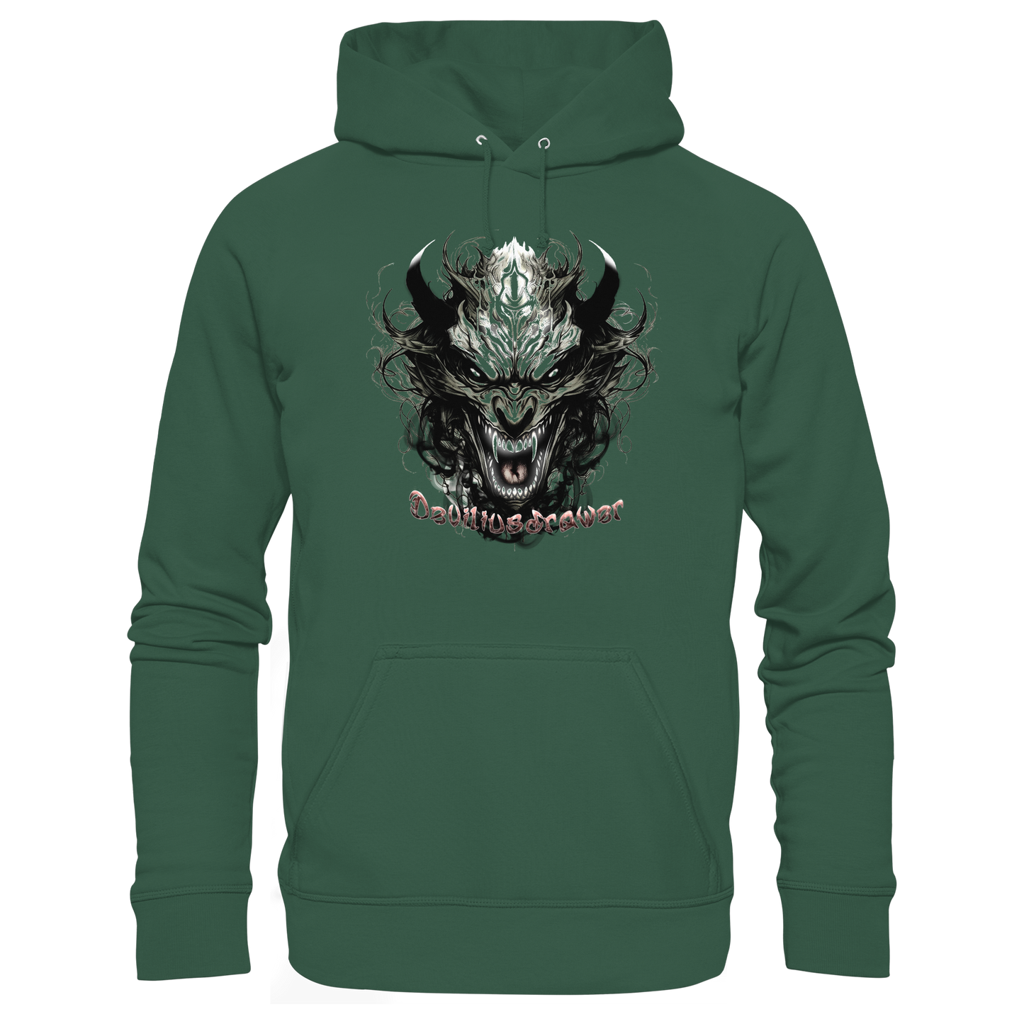 Deviliusdrawer Devil Vampire - Organic Basic Hoodie