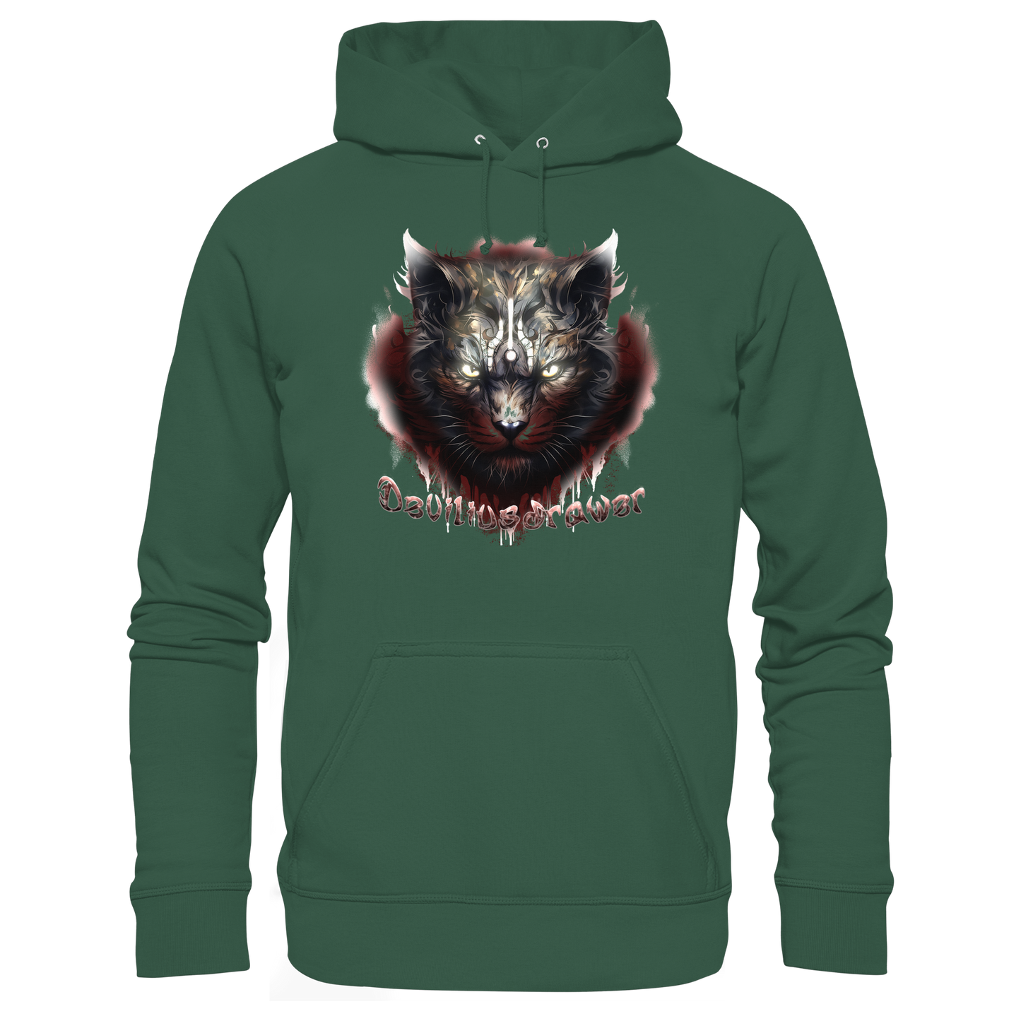 Deviliusdrawer Angry Badass - Organic Basic Hoodie