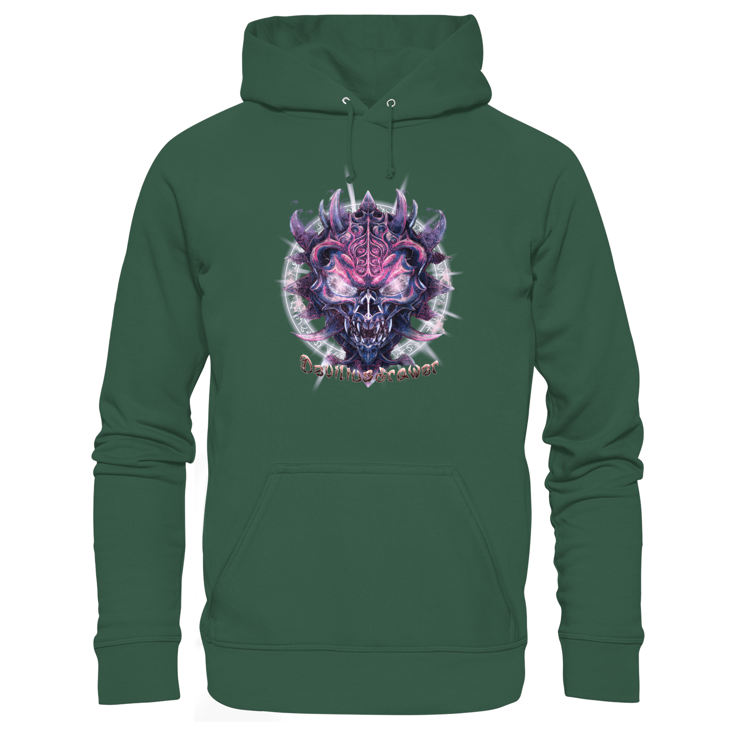 Deviliusdrawer Fire Demon - Organic Basic Hoodie