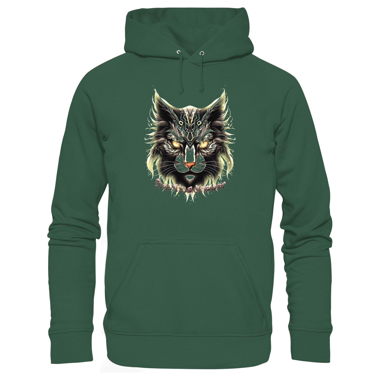 Deviliusdrawer Golden Cat - Organic Basic Hoodie