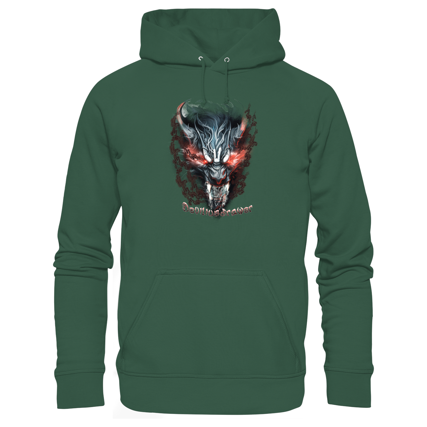 Deviliusdrawer Beast Wolf - Organic Basic Hoodie