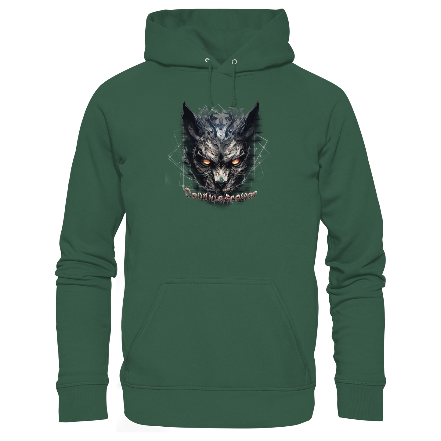 Deviliusdrawer Dark Wearwolf - Organic Basic Hoodie