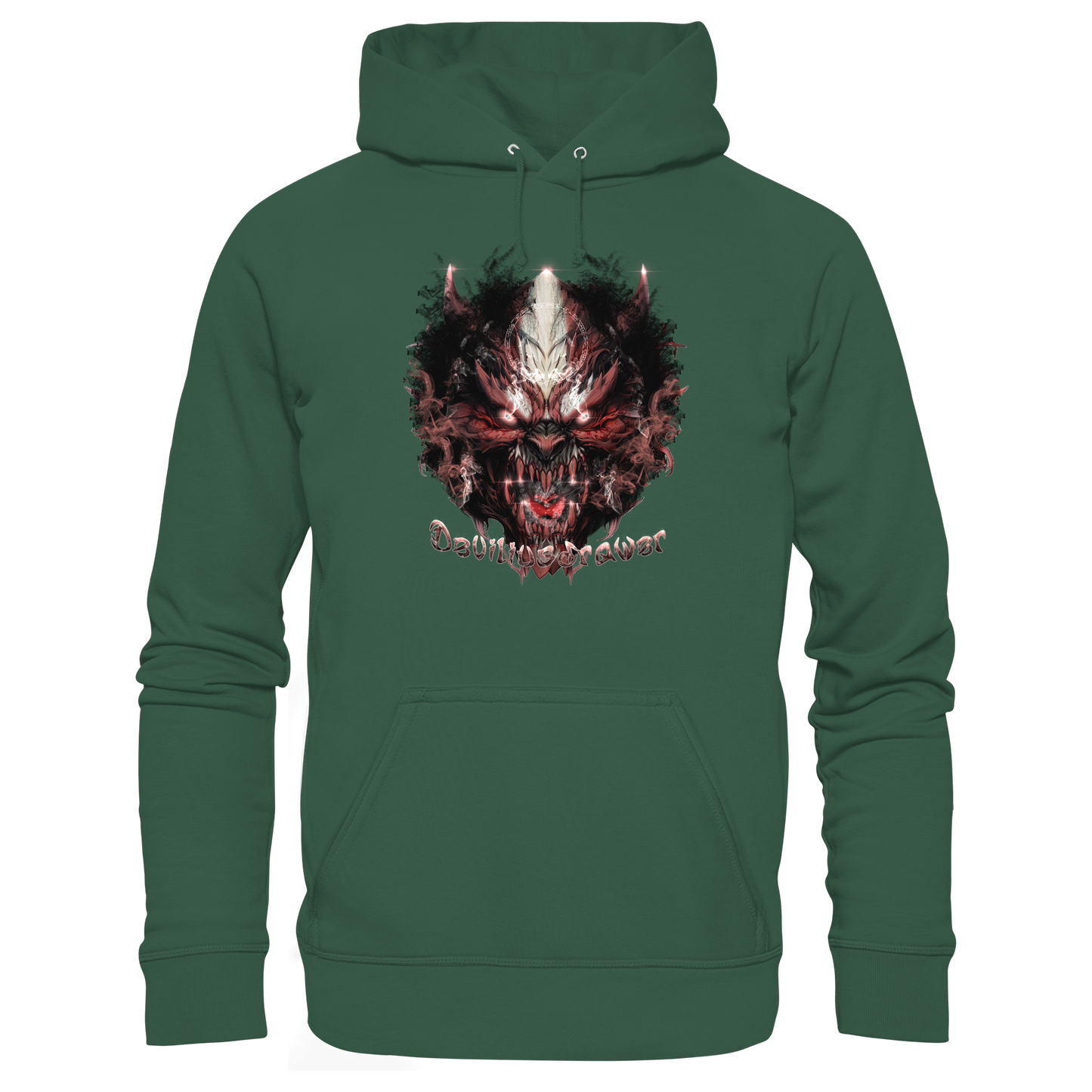 Deviliusdrawer Bloody Demon Vampire - Organic Basic Hoodie