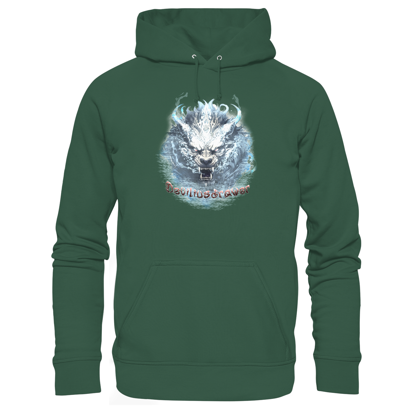 Deviliusdrawer Water Tiger - Organic Basic Hoodie