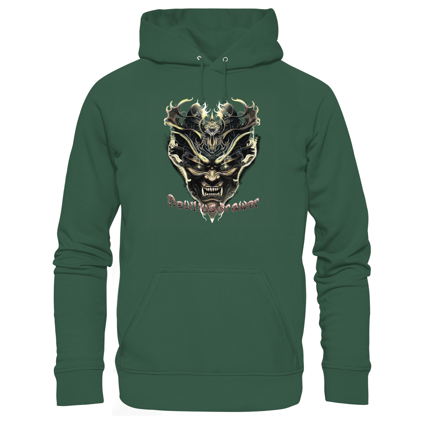 Deviliusdrawer Golden Demon Vampire - Organic Basic Hoodie