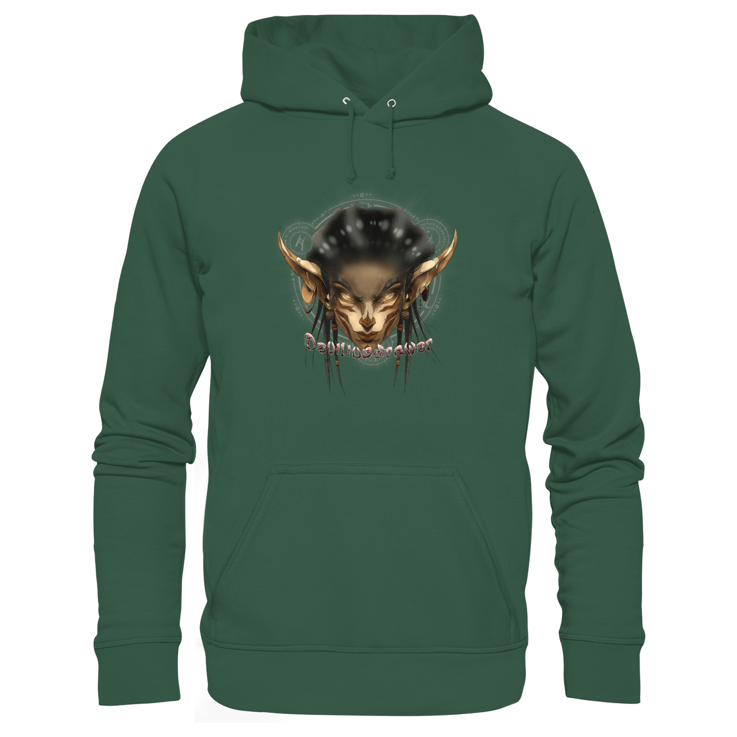 Deviliusdrawer Gold Magician Elf - Organic Basic Hoodie