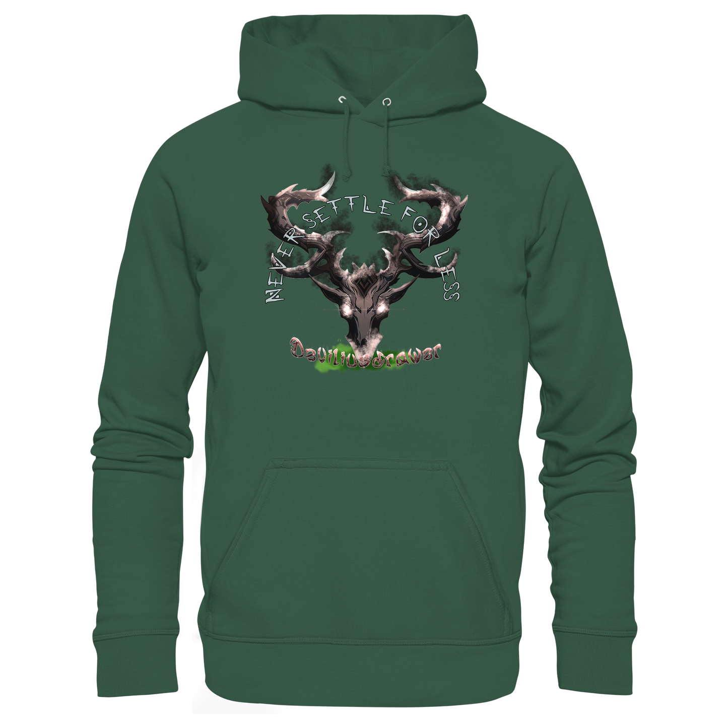 Deviliusdrawer Cruel Deer - Organic Basic Hoodie