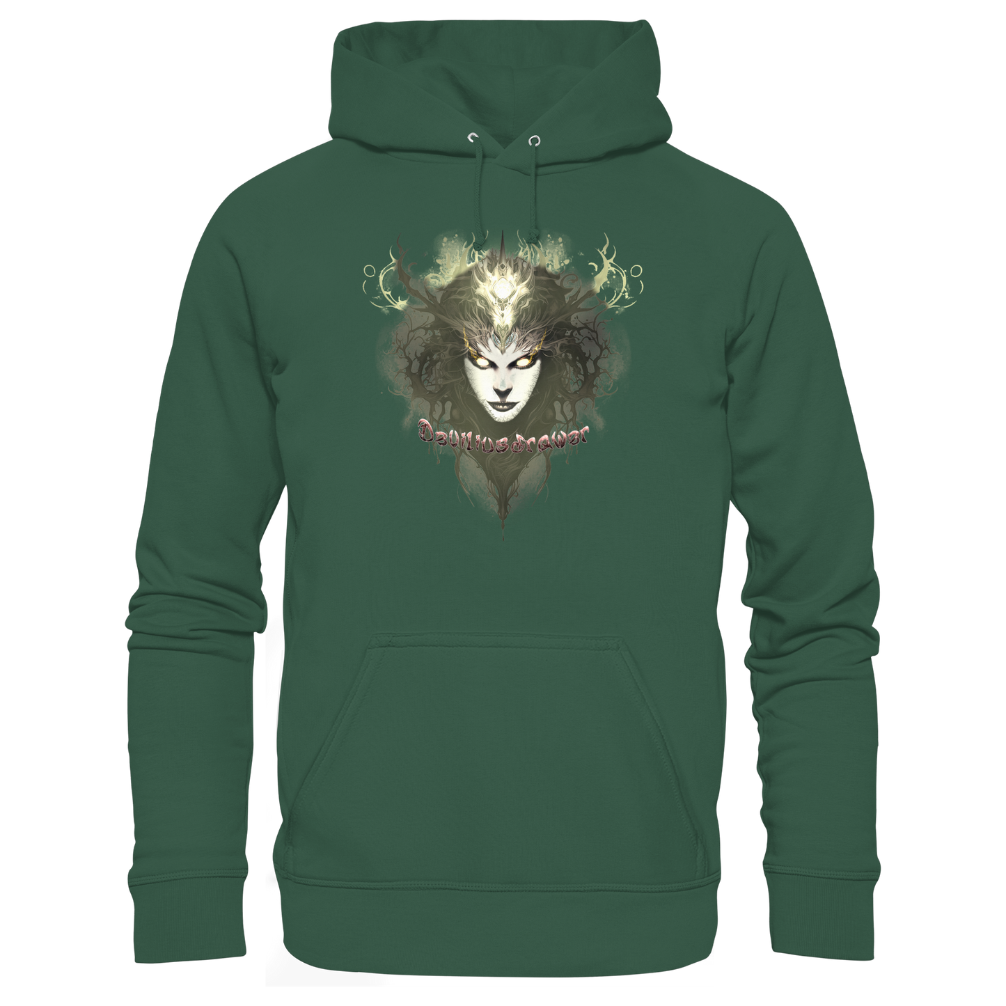 Deviliusdrawer Golden Demonica - Organic Basic Hoodie
