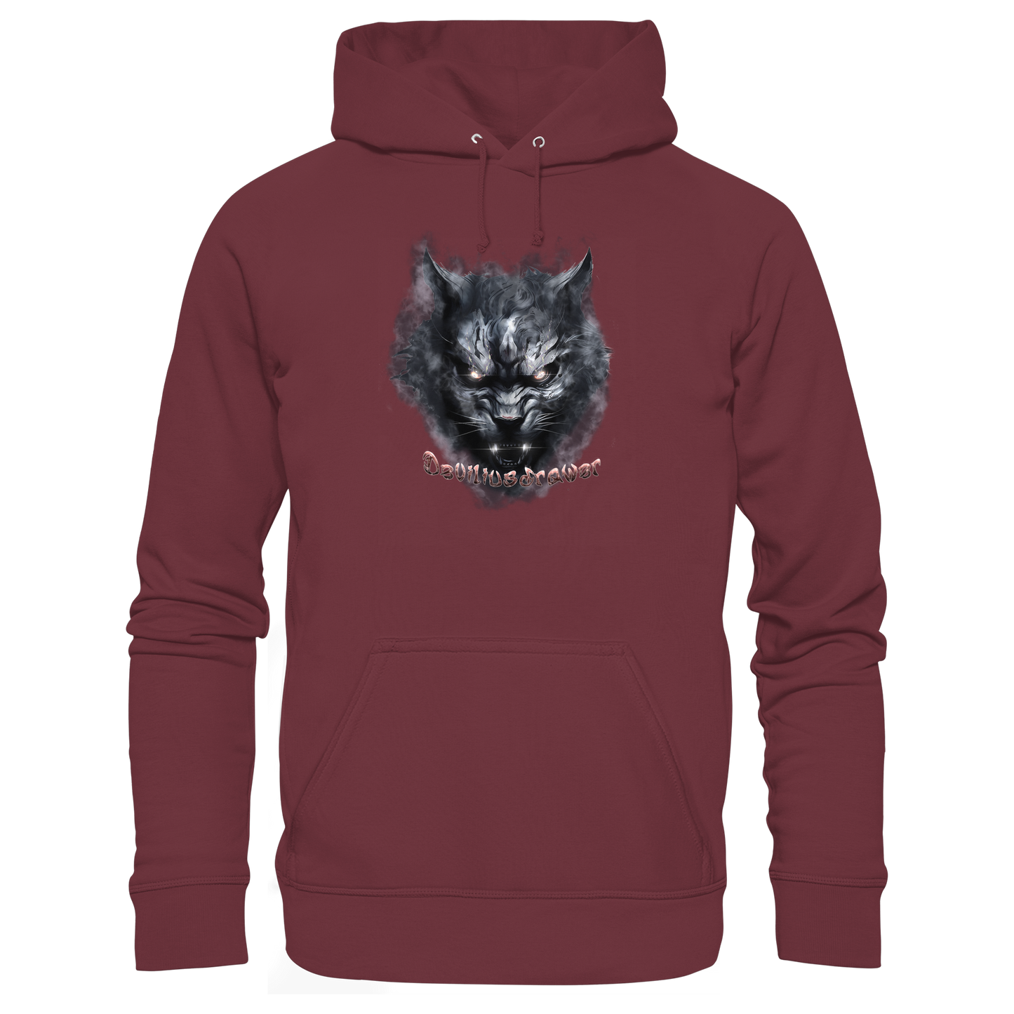 Deviliusdrawer Dark Beast Tiger  - Organic Basic Hoodie