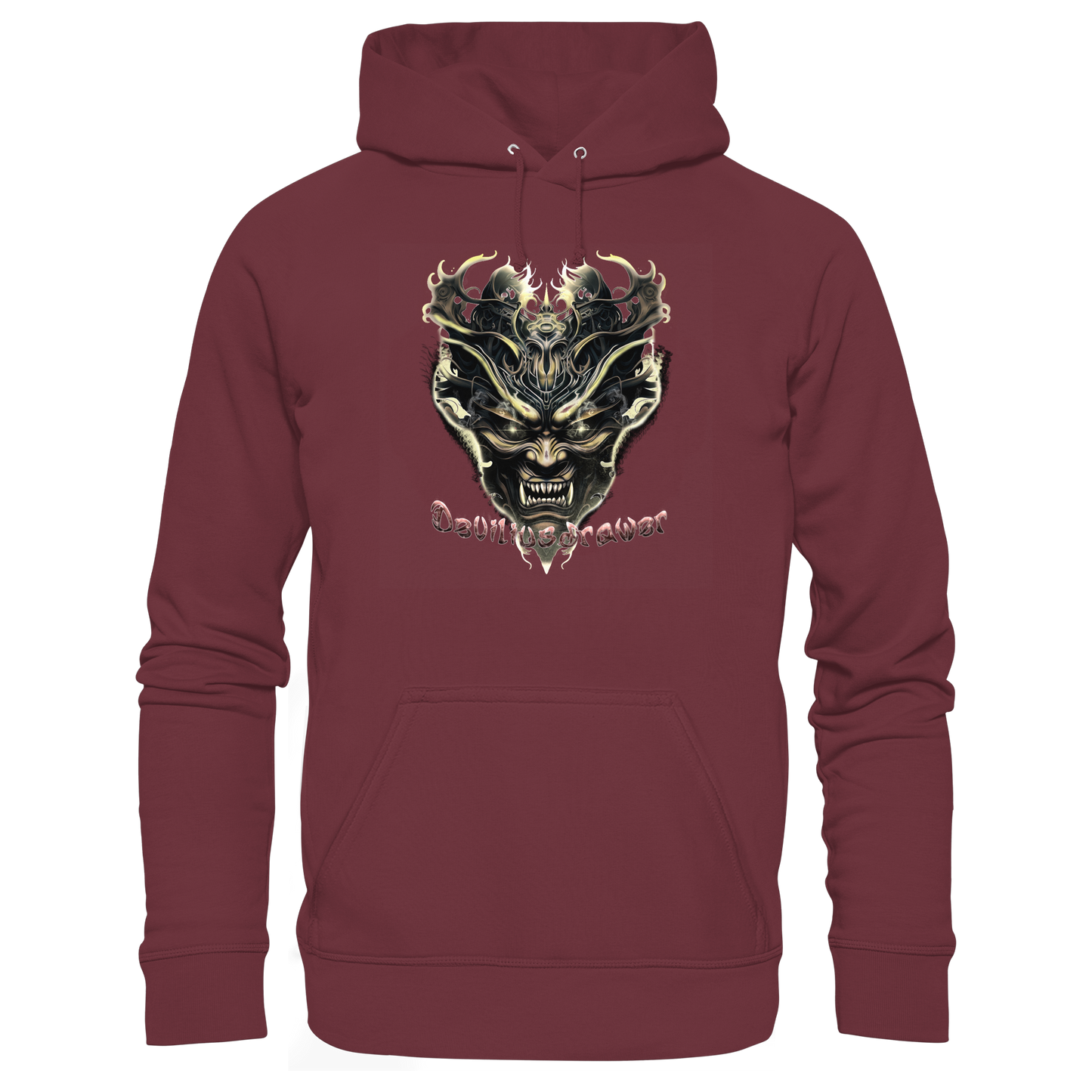 Deviliusdrawer Golden Demon Vampire - Organic Basic Hoodie