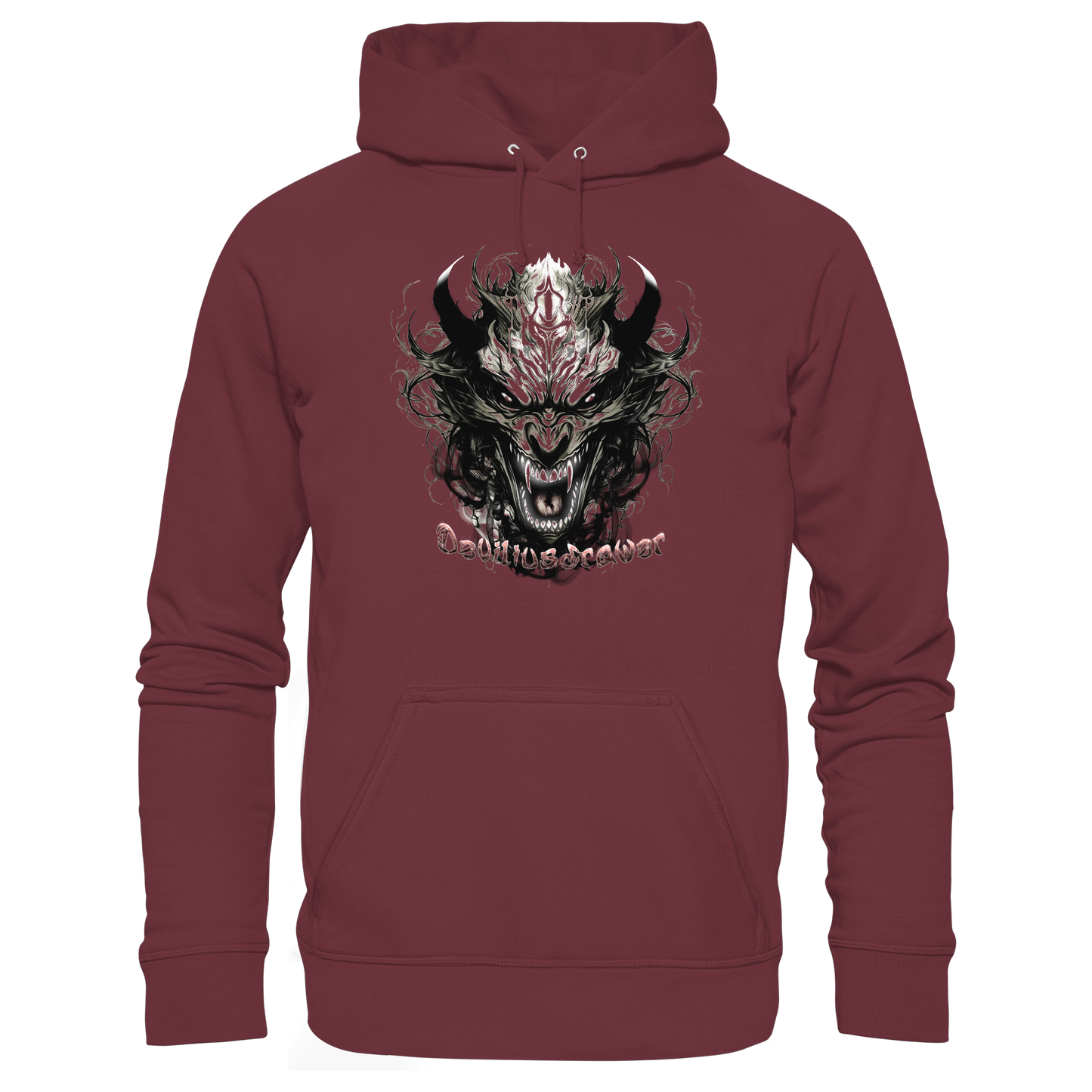Deviliusdrawer Devil Vampire - Organic Basic Hoodie