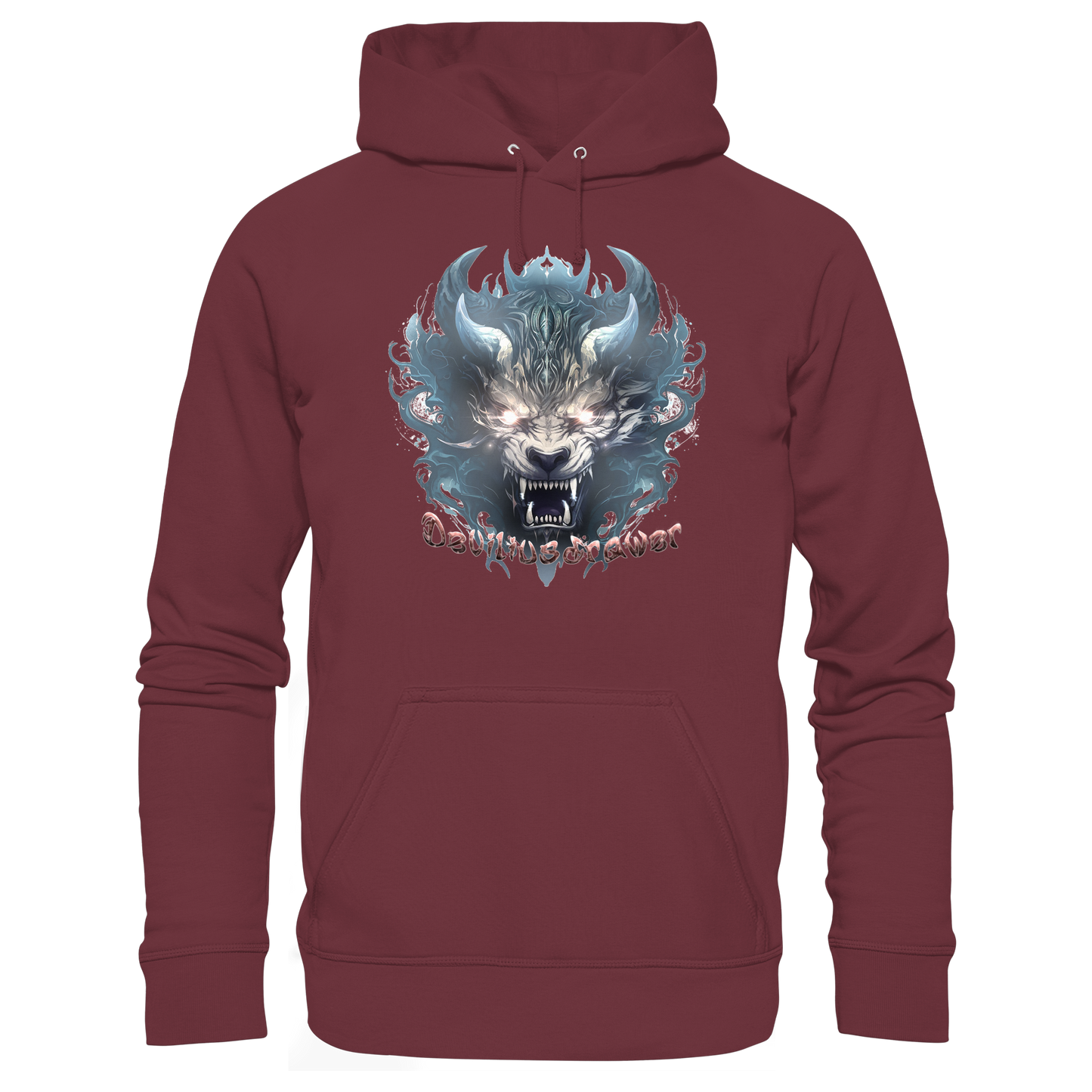 Deviliusdrawer Water Horn Tiger - Organic Basic Hoodie