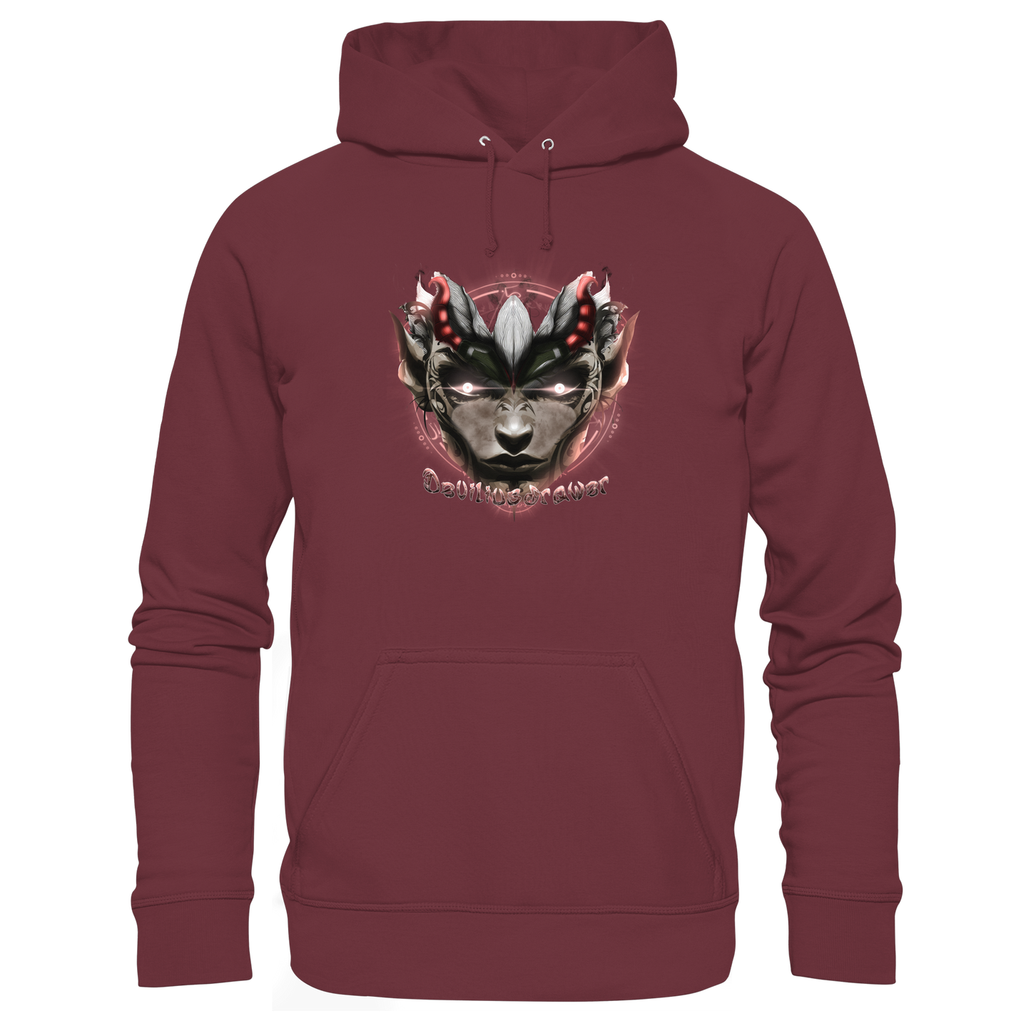 Deviliusdrawer Devils Elf - Organic Basic Hoodie