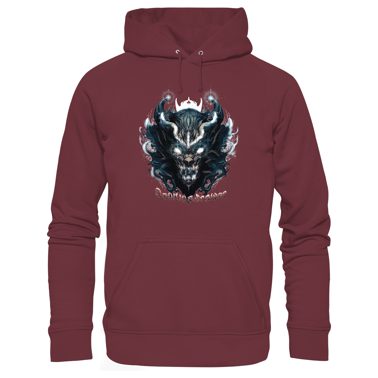 Deviliusdrawer Demonic Star - Organic Basic Hoodie