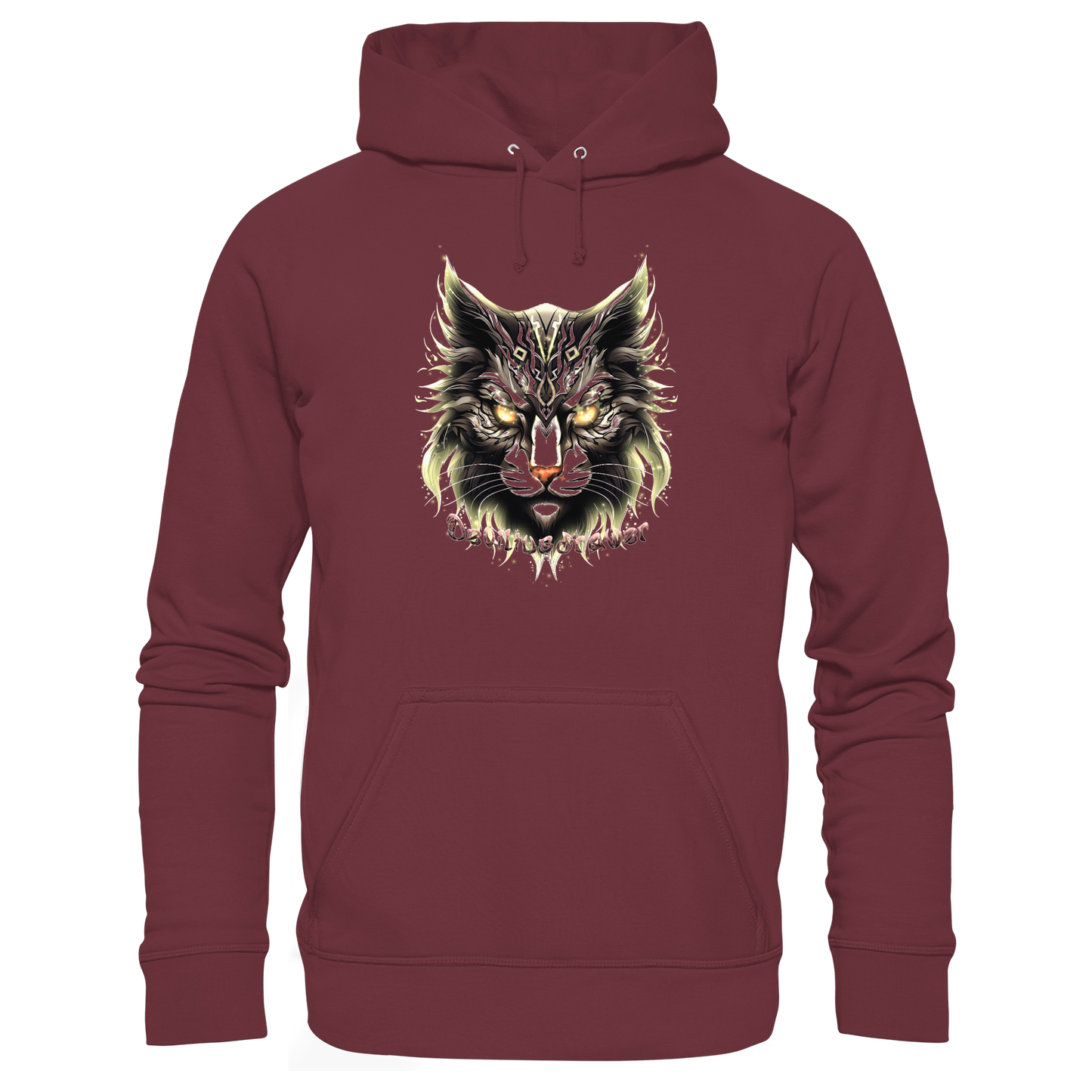 Deviliusdrawer Golden Cat - Organic Basic Hoodie