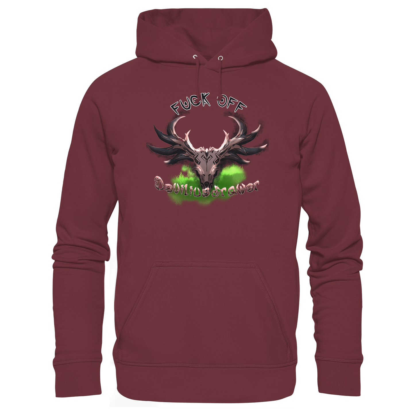 Deviliusdrawer Bad Deer - Organic Basic Hoodie