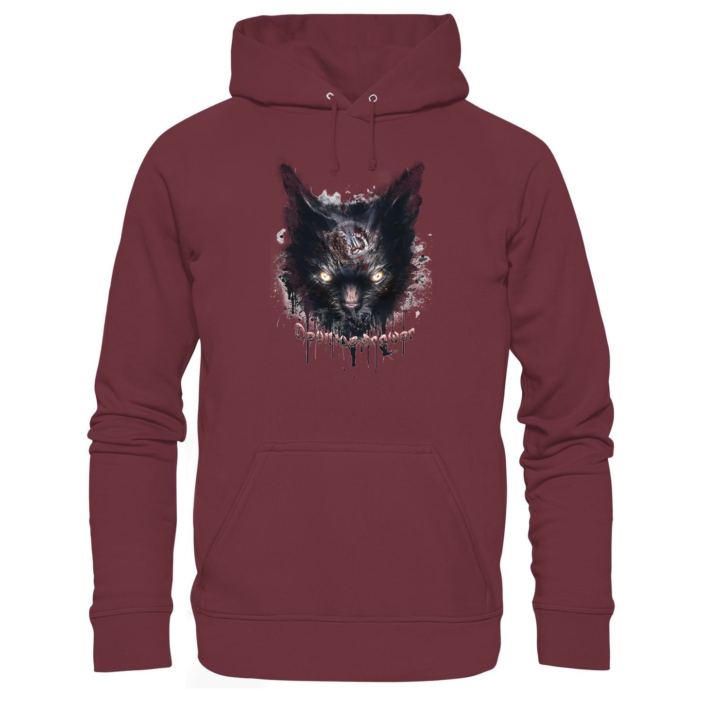 Deviliusdrawer Zombie Cat - Organic Basic Hoodie