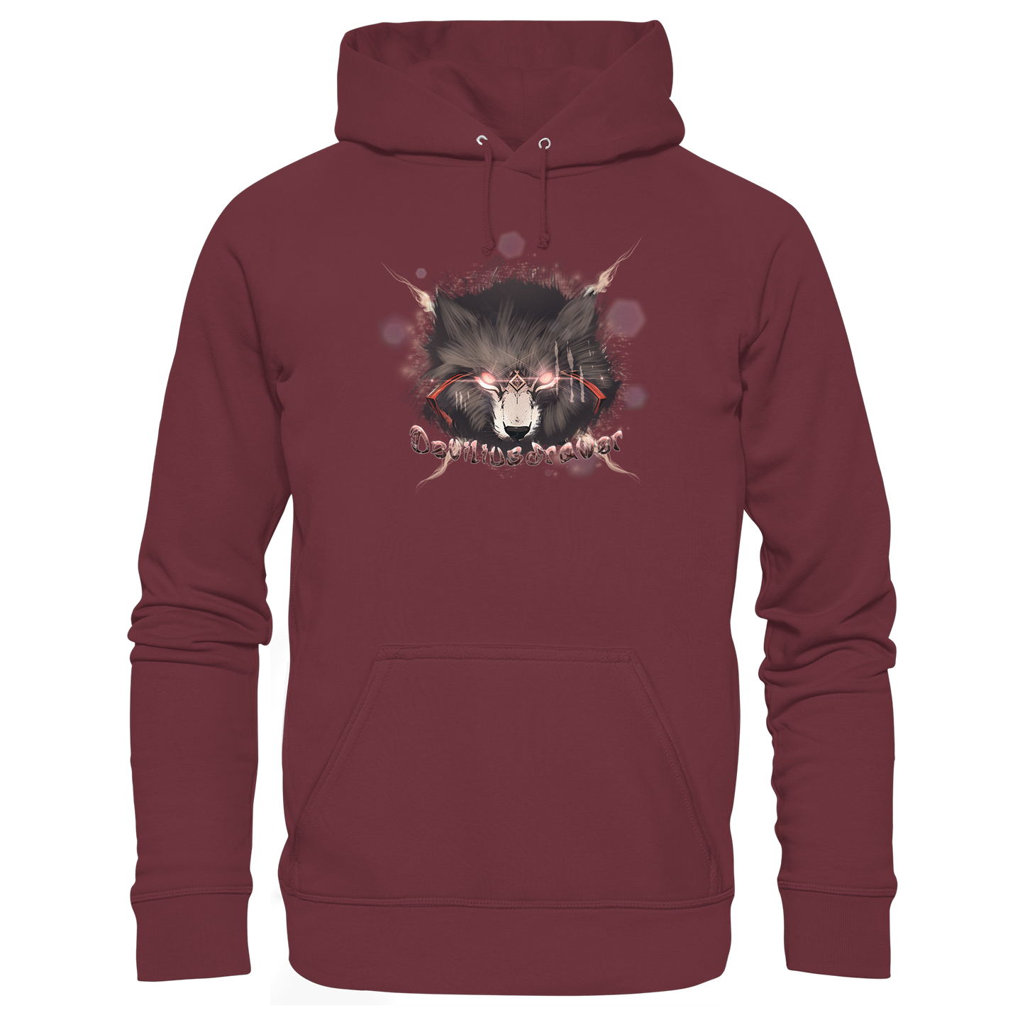 Deviliusdrawer Sparking Wolf - Organic Basic Hoodie