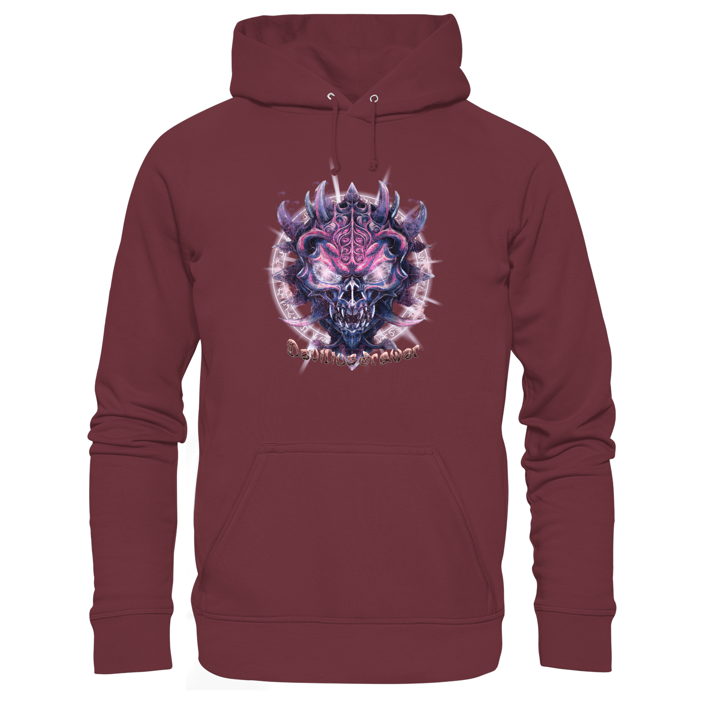 Deviliusdrawer Fire Demon - Organic Basic Hoodie