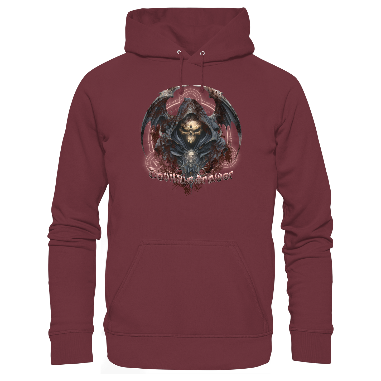 Deviliusdrawer Death Reaper - Organic Basic Hoodie