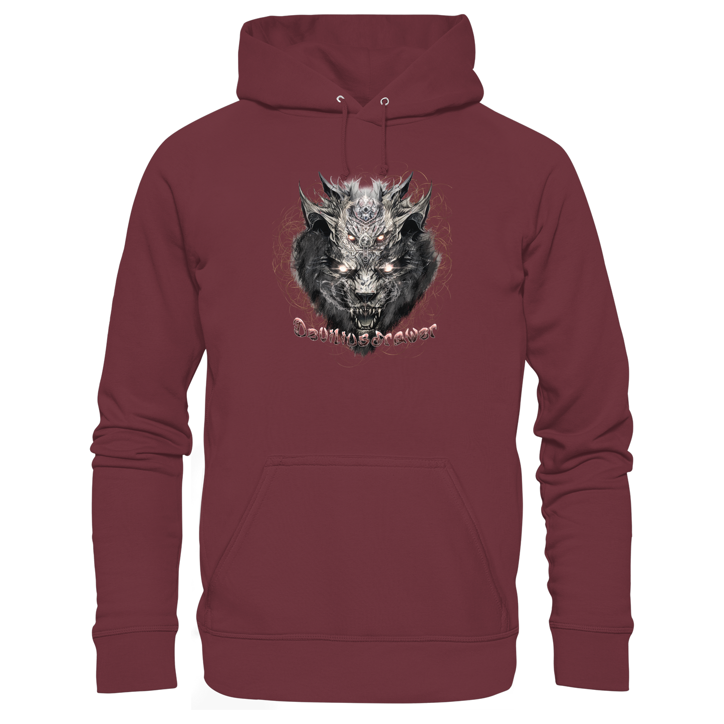 Deviliusdrawer Magical Beast Cat - Organic Basic Hoodie