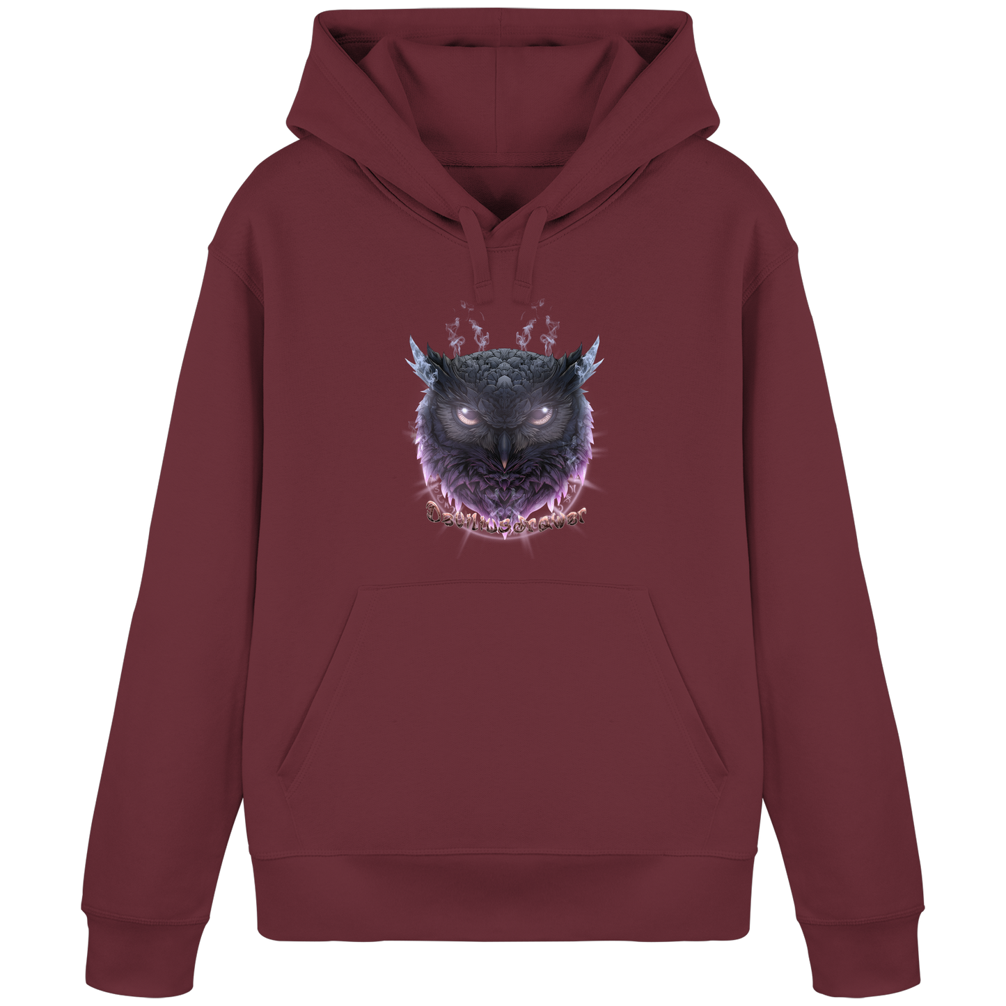 Deviliusdrawer Darkness Owl - Organic Basic Hoodie