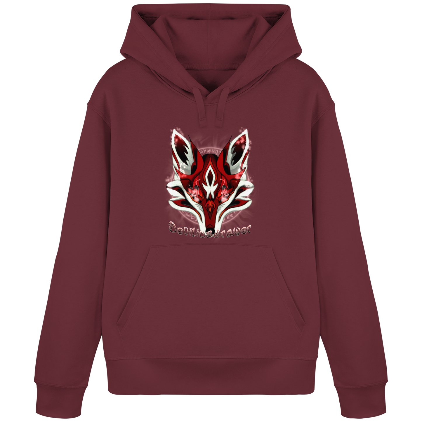 Deviliusdrawer Red Eyed Fox - Organic Basic Hoodie